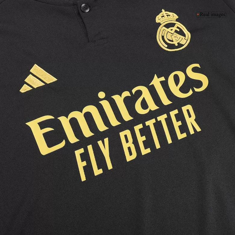 Men's Real Madrid Third Away Long Sleeves Soccer Jersey Shirt 2023/24 - BuyJerseyshop