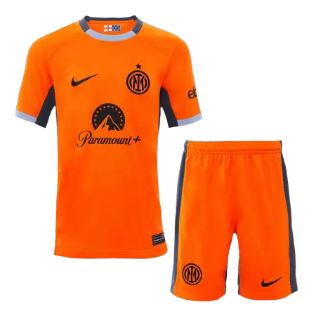Kids Inter Milan Third Away Soccer Jersey Kit (Jersey+Shorts) 2023/24 - BuyJerseyshop