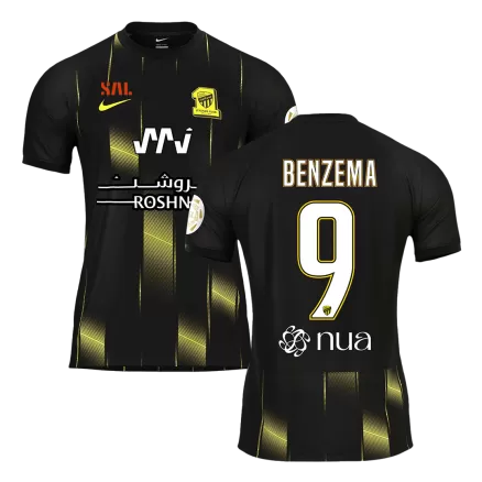 Men's BENZEMA #9 Al Ittihad Saudi Third Away Soccer Jersey Shirt 2023/24 - BuyJerseyshop