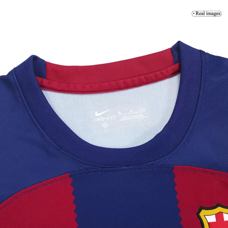 Men's Barcelona Home Soccer Jersey Shirt 2023/24 - BuyJerseyshop
