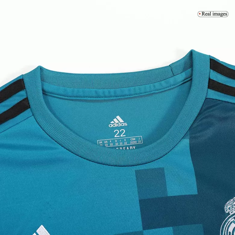 Kids Real Madrid Third Away Soccer Jersey Kit (Jersey+Shorts) 2017/18 - BuyJerseyshop