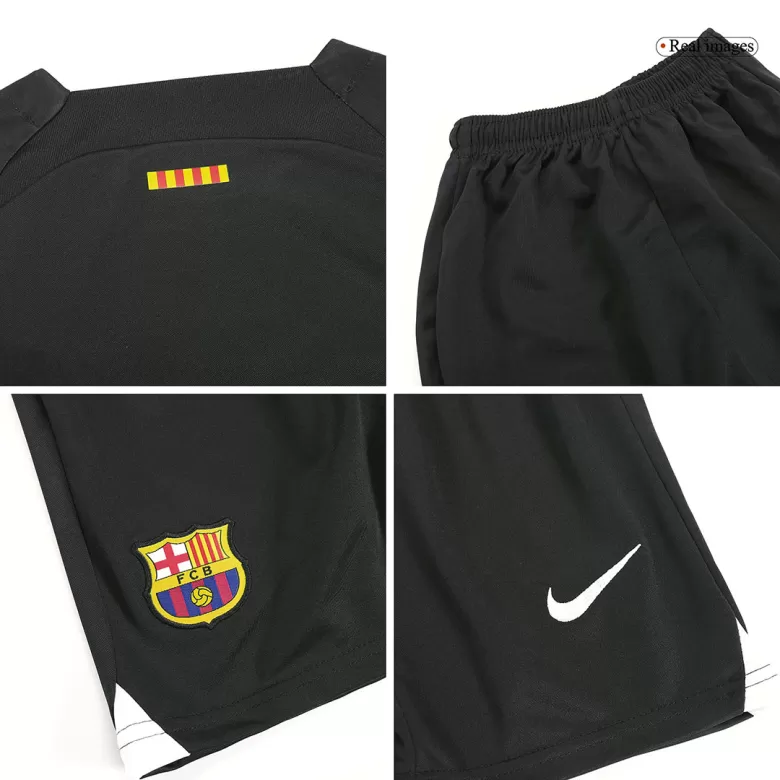 Kids Barcelona Soccer Jersey Kit (Jersey+Shorts) 2023/24 - BuyJerseyshop