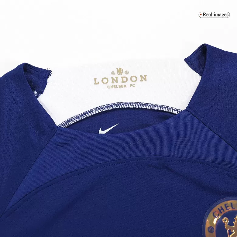 Men's Chelsea Home Long Sleeves Soccer Jersey Shirt 2023/24 - BuyJerseyshop