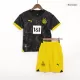 Kids Borussia Dortmund Away Soccer Jersey Kit (Jersey+Shorts) 2023/24 - BuyJerseyshop