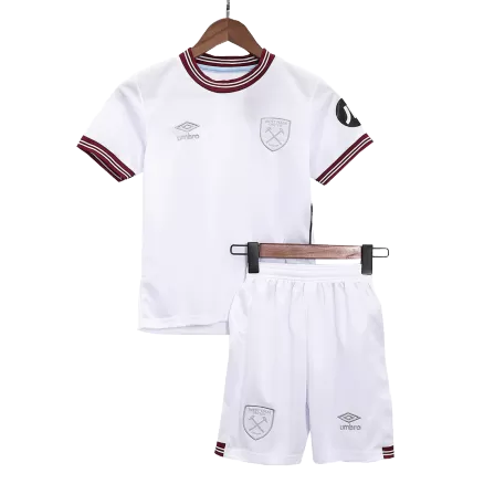 Kids West Ham United Away Soccer Jersey Kit (Jersey+Shorts) 2023/24 - BuyJerseyshop