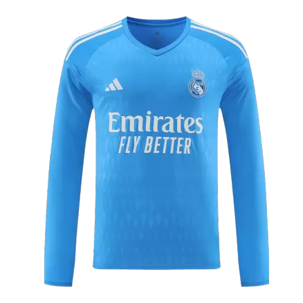 Men's Real Madrid Goalkeeper Long Sleeve Soccer Jersey Shirt 2023/24 - BuyJerseyshop