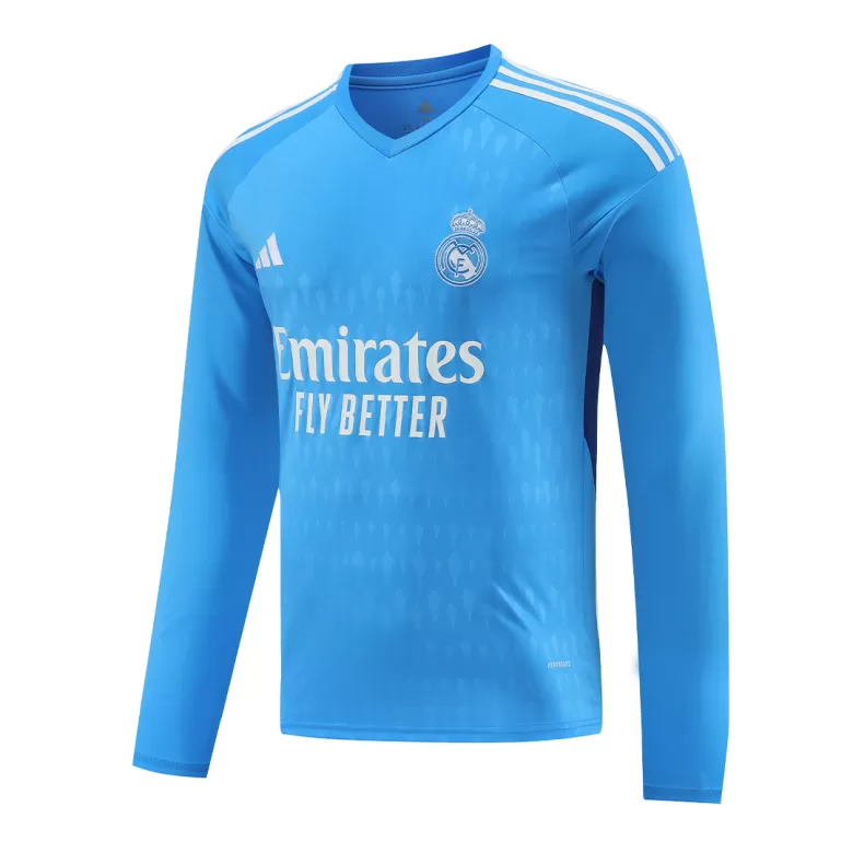 Men's Real Madrid Goalkeeper Long Sleeve Soccer Jersey Shirt 2023/24 - BuyJerseyshop
