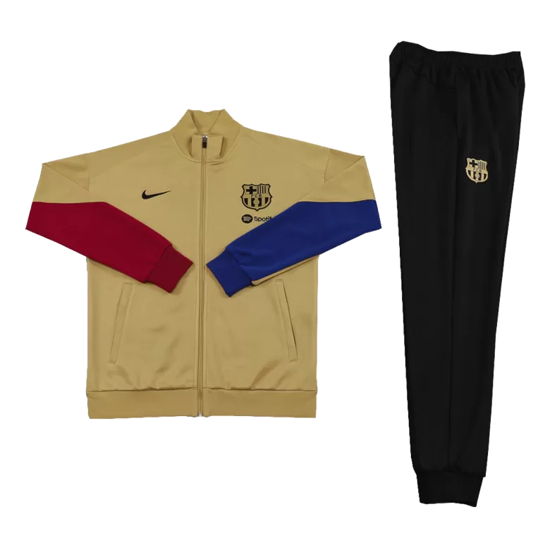 Men's Barcelona Tracksuit Sweat Shirt Kit (Top+Trousers) 2023/24 - BuyJerseyshop
