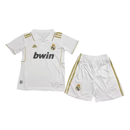 Kids Real Madrid Home Soccer Jersey Kit (Jersey+Shorts) 2011/12 - BuyJerseyshop