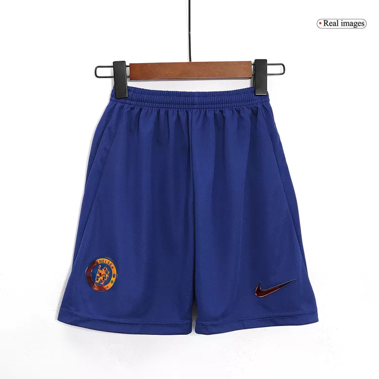 Kids Chelsea Home Soccer Jersey Kit (Jersey+Shorts) 2023/24 - BuyJerseyshop