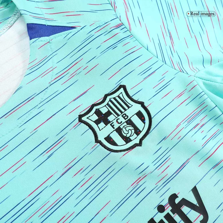 Kids Barcelona Third Away Soccer Jersey Kit (Jersey+Shorts) 2023/24 - BuyJerseyshop