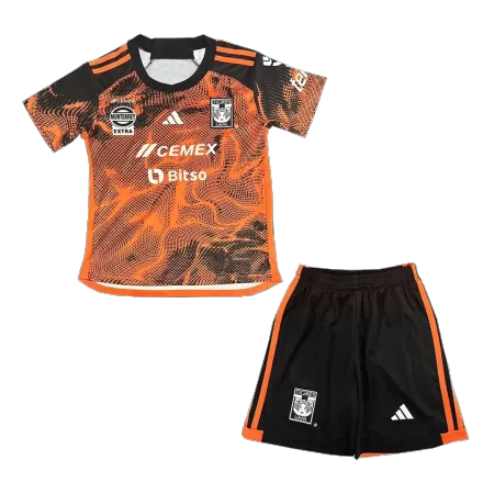 Kids Tigres UANL Third Away Soccer Jersey Kit (Jersey+Shorts) 2023/24 - BuyJerseyshop
