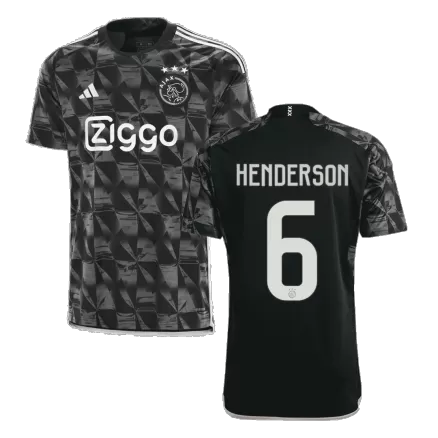 Men's HENDERSON #6 Ajax Third Away Soccer Jersey Shirt 2023/24 - BuyJerseyshop