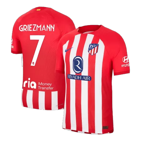 GRIEZMANN #7 Atletico Madrid Home Player Version Jersey 2023/24 Men - BuyJerseyshop