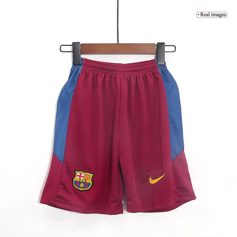Kids Barcelona Home Soccer Jersey Kit (Jersey+Shorts) 2010/11 - BuyJerseyshop