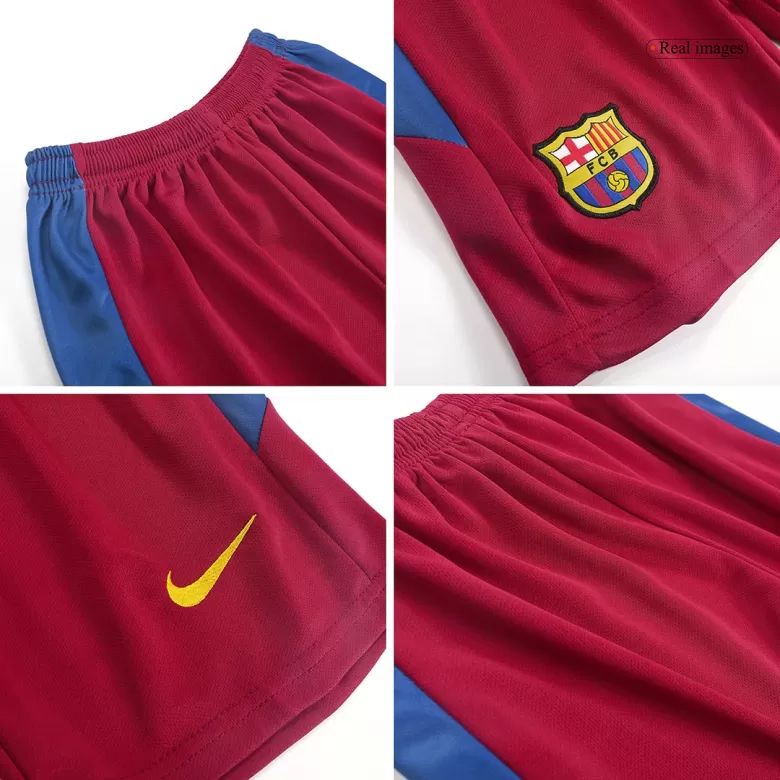 Kids Barcelona Home Soccer Jersey Kit (Jersey+Shorts) 2010/11 - BuyJerseyshop