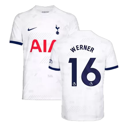 Men's WERNER #16 Tottenham Hotspur Home Soccer Jersey Shirt 2023/24 - BuyJerseyshop
