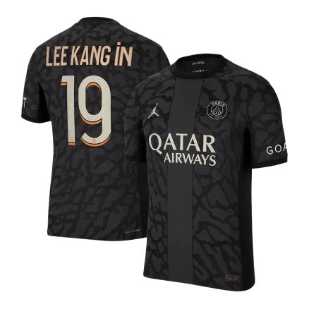 Men's LEE KANG iN #19 PSG Third Away Soccer Jersey Shirt 2023/24 - BuyJerseyshop