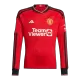 Men's Manchester United Home Long Sleeves Soccer Jersey Shirt 2023/24 - BuyJerseyshop