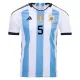 Men's PAREDES #5 Argentina Home Soccer Jersey Shirt 2022 - BuyJerseyshop