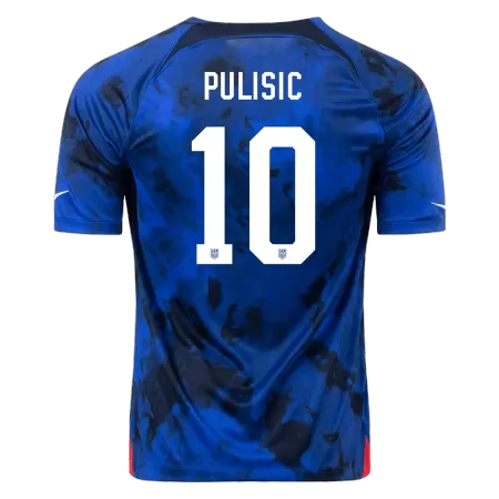 Men's PULISIC #10 USA Away Soccer Jersey Shirt 2022 - BuyJerseyshop