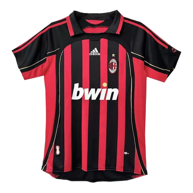 MALDINI #3 AC Milan Retro Jerseys 2006/07 Home Soccer Jersey For Men - BuyJerseyshop