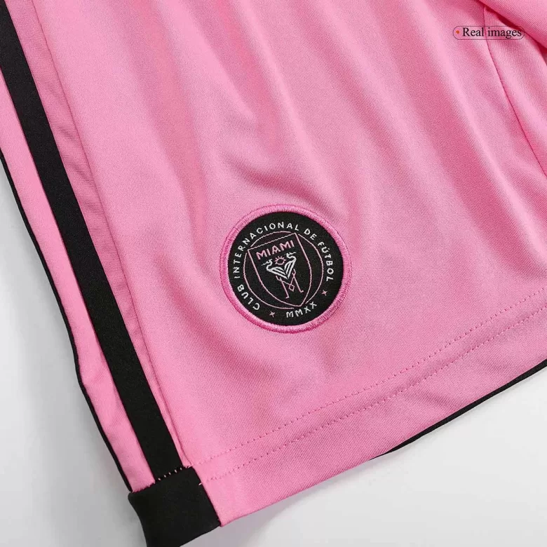 Kids Inter Miami CF Home Soccer Jersey Kit (Jersey+Shorts) 2024 - BuyJerseyshop