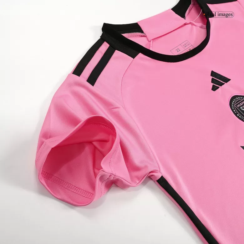Kids MESSI #10 Inter Miami CF Home Soccer Jersey Kit (Jersey+Shorts) 2024 - BuyJerseyshop