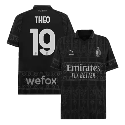 Men's THEO #19 AC Milan Fourth Away Soccer Jersey Shirt 2023/24 - BuyJerseyshop