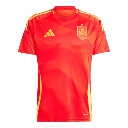 Men's Spain Home Soccer Jersey Shirt 2024-Free - BuyJerseyshop