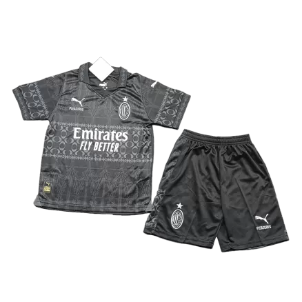 Kids AC Milan Fourth Away Soccer Jersey Kit (Jersey+Shorts) 2023/24 - BuyJerseyshop