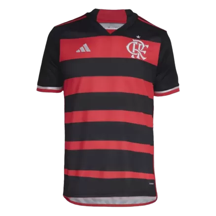 Men's CR Flamengo Home Soccer Jersey Shirt 2024/25-Free - BuyJerseyshop