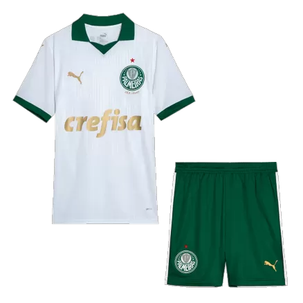 Kids SE Palmeiras Away Soccer Jersey Kit (Jersey+Shorts) 2024/25 - BuyJerseyshop