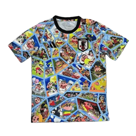 Men's Japan X Crayon Shin-chan Soccer Jersey Shirt 2024 - BuyJerseyshop