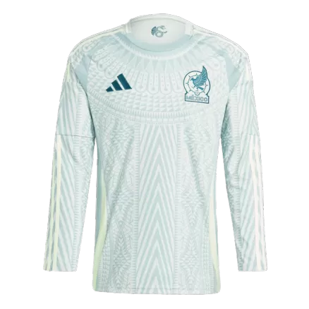 Men's Mexico Away Long Sleeves Soccer Jersey Shirt 2024 - BuyJerseyshop