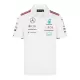 Mercedes AMG Petronas F1 White Team Polo 2024 - BuyJerseyshop