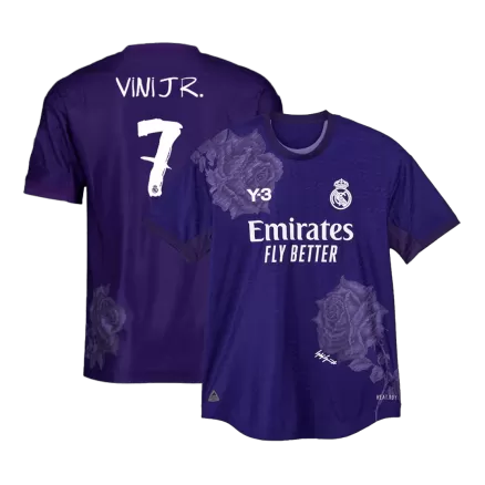 VINI JR. #7 Real Madrid Fourth Away Player Version Jersey 2023/24 Men - BuyJerseyshop