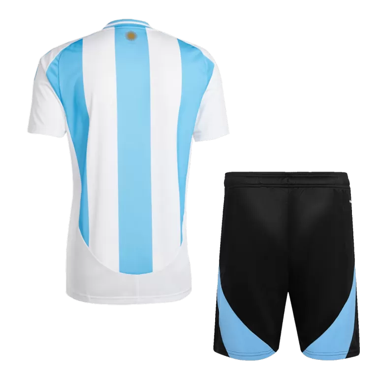 Men's Argentina Home Soccer Jersey Kit (Jersey+Shorts) 2024 - BuyJerseyshop