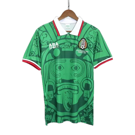 Mexico Retro Jerseys 1998 Home Soccer Jersey For Men - BuyJerseyshop