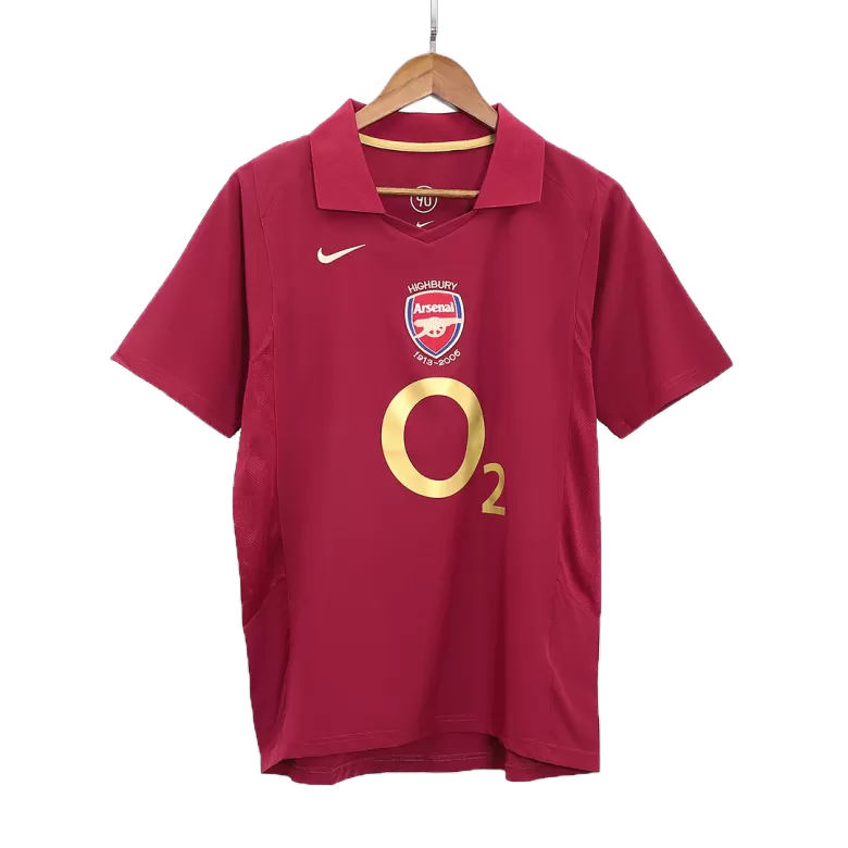 Arsenal Retro Jerseys 2005/06 Home Soccer Jersey For Men - BuyJerseyshop