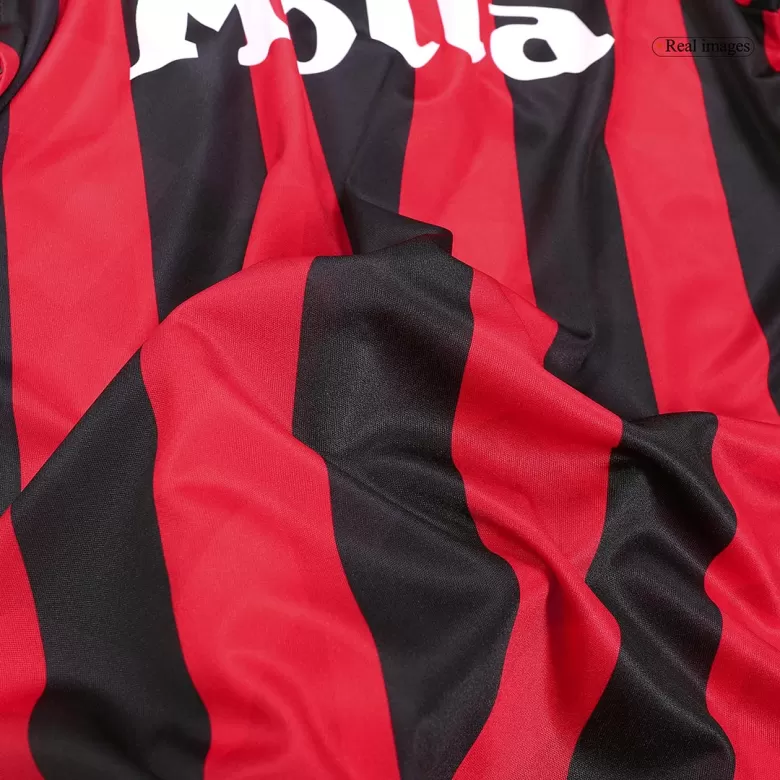 AC Milan Retro Jerseys 1992/94 Home Soccer Jersey For Men - BuyJerseyshop