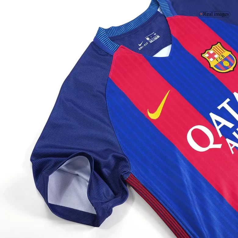 Barcelona Retro Jerseys 2016/17 Home Soccer Jersey For Men - BuyJerseyshop