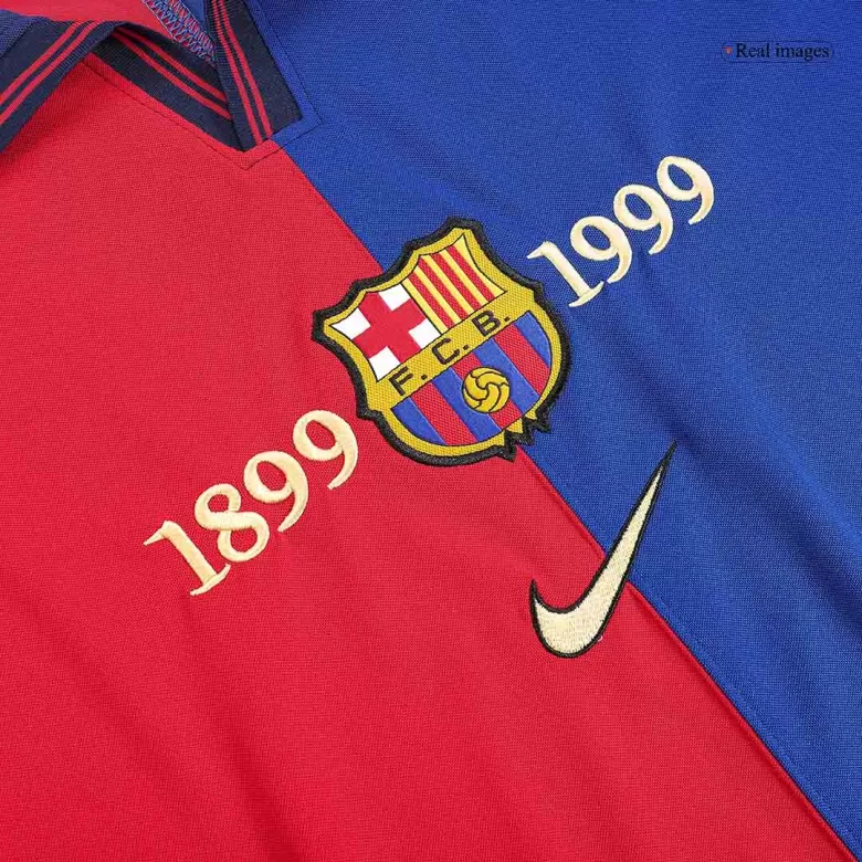 Barcelona Jerseys 1999/00 Home Soccer Jersey For Men - BuyJerseyshop