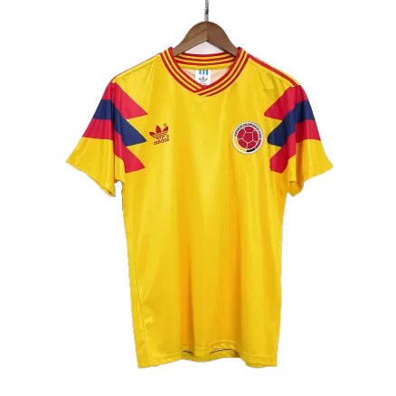 Colombia Retro Jerseys 1990 Home Soccer Jersey For Men - BuyJerseyshop