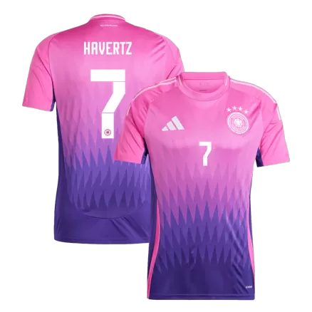 Men's HAVERTZ #7 Germany Away Soccer Jersey Shirt 2024 - BuyJerseyshop