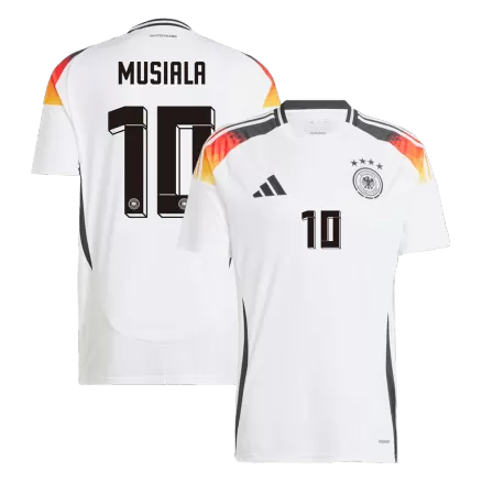 Men's MUSIALA #10 Germany Home Soccer Jersey Shirt 2024 - BuyJerseyshop