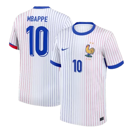 Men's MBAPPE #10 France Away Soccer Jersey Shirt 2024 - BuyJerseyshop