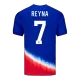 Men's REYNA #7 USA Away Soccer Jersey Shirt 2024 - BuyJerseyshop