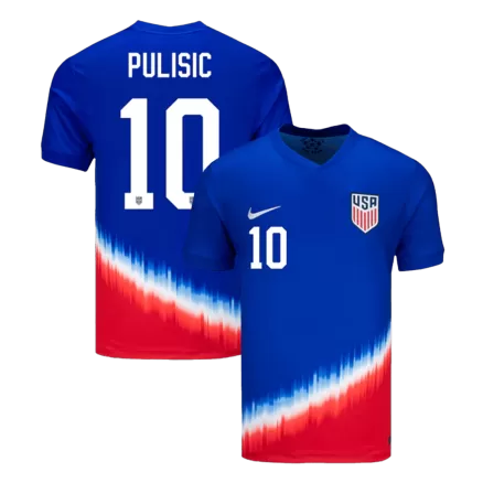 Men's PULISIC #10 USA Away Soccer Jersey Shirt 2024 - BuyJerseyshop
