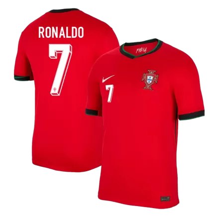 Men's RONALDO #7 Portugal Home Soccer Jersey Shirt 2024 - BuyJerseyshop